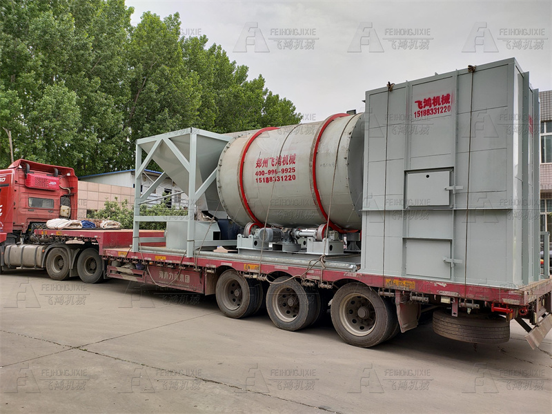 10-ton sand dryer