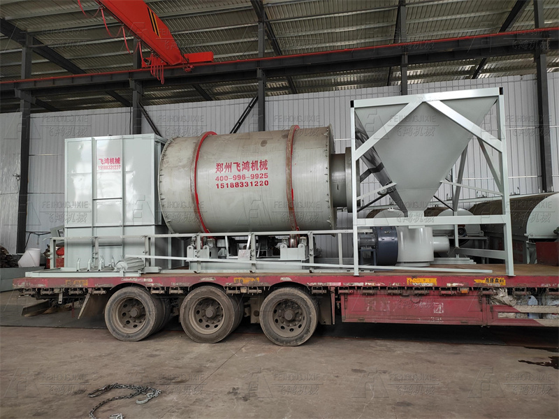 What factors affect the output of the three-pass dryer?
