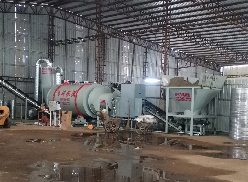 15-ton dryer for powder residue in Chaoshan area