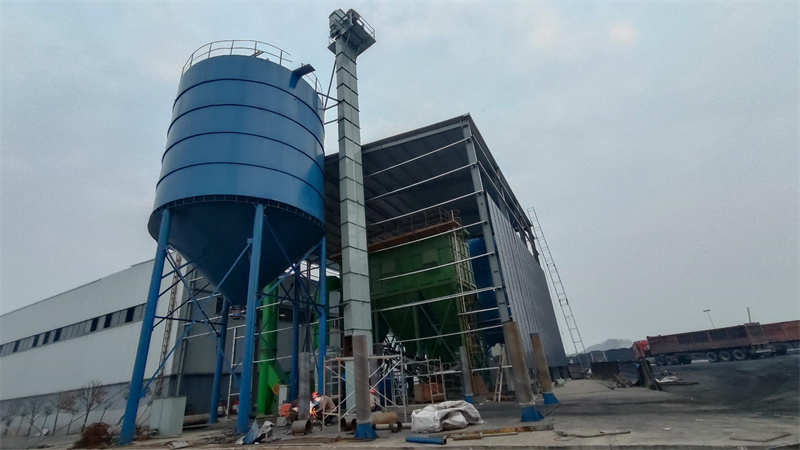 15-ton sand and gravel dryer in Zhijiang, Jingzhou