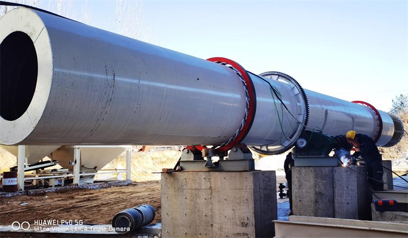 Nanyang 15-ton long-tube coal slime dryer