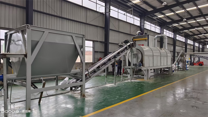 6-meter electromagnetic heating dryer