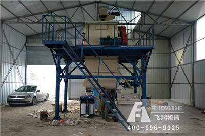 50,000-ton-per-year ready-mixed mortar station