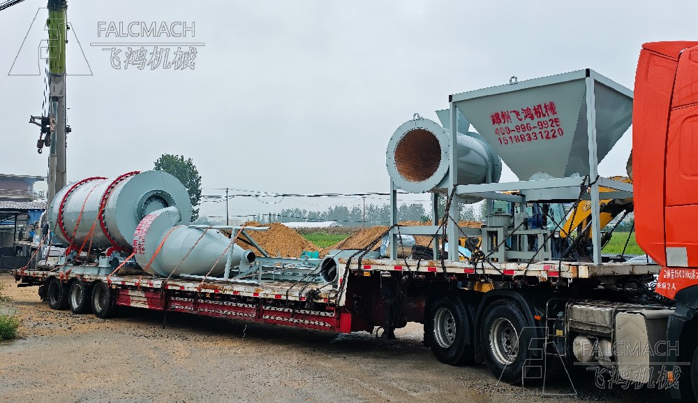 15t/h Sand Dryer in Fuyang, Anhui