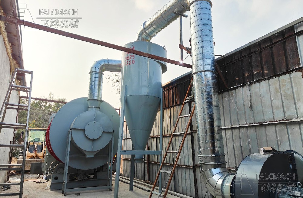 10t/h Manufactured Sand Dryer in Dalian, Liaoning