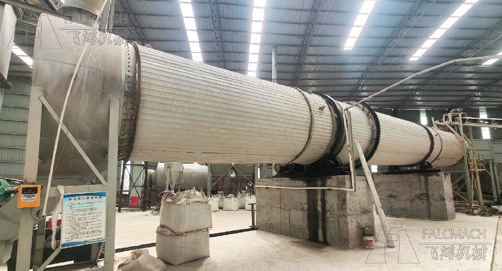 Long-cylinder Quartz Sand Dryer in Fujian