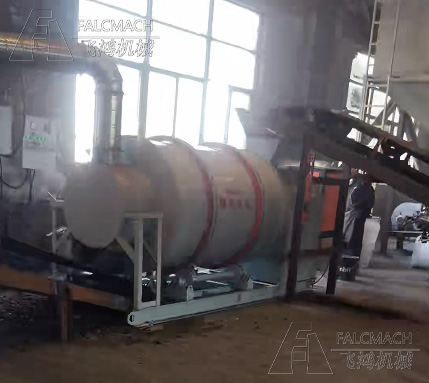 3t/h Foundry Sand Dryer in Anhui