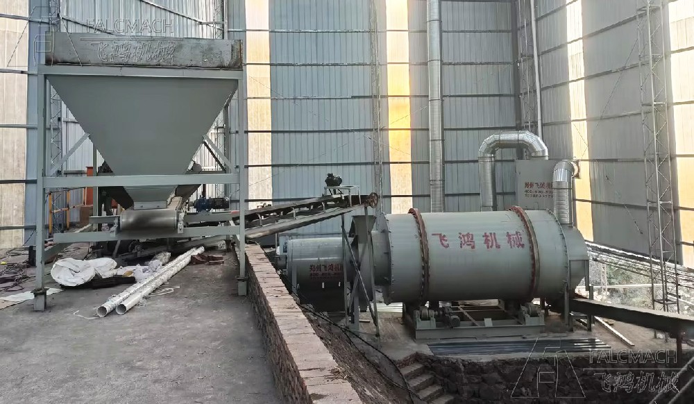 25t/h Tailings Sand Dryer in Chongqing