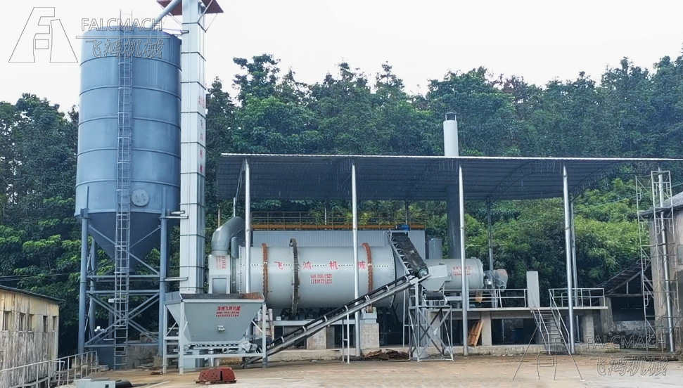 60t/h Sand Dryer in Jiujiang