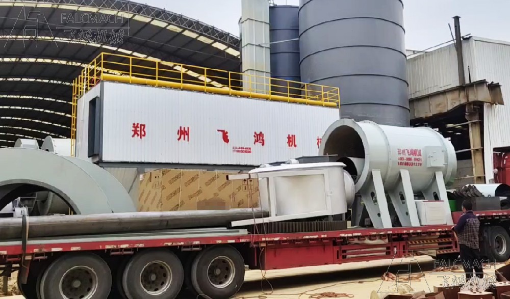 80t/h Sand Dryer in Wuhu