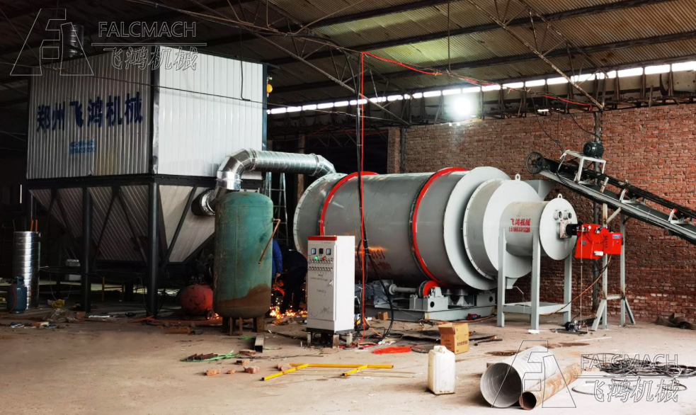 15t/h Sand Dryer in Shijiazhuang