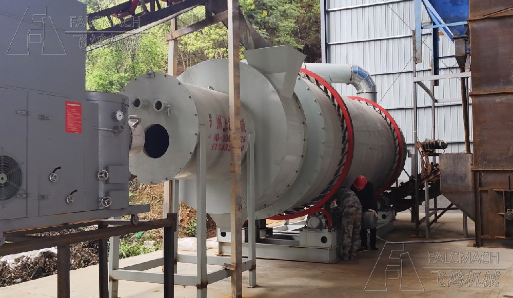 40t/h Quartz Sand Dryer in Zhuzhou