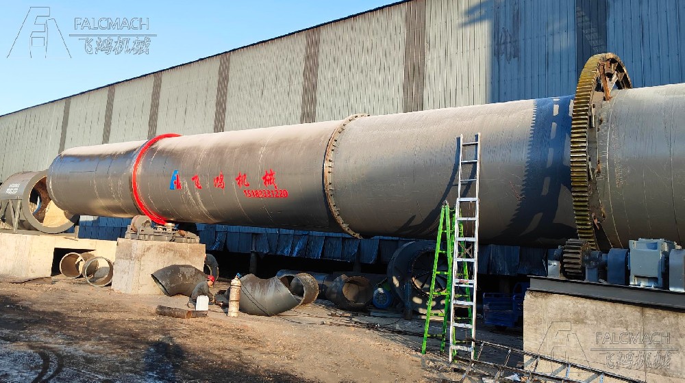 30m Long-cylinder Slime Dryer in Inner Mongolia