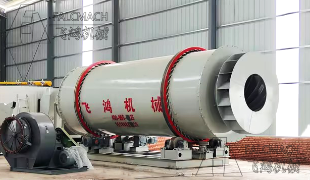 40t/h Feldspar Powder Dryer in Yichun, Jiangxi